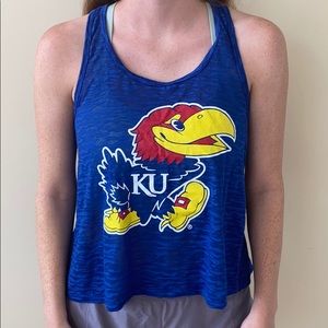 KU Jayhawks tank top